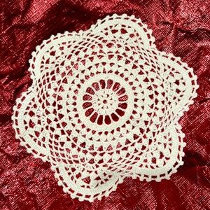 Handmade Crochet Round Doily Lace